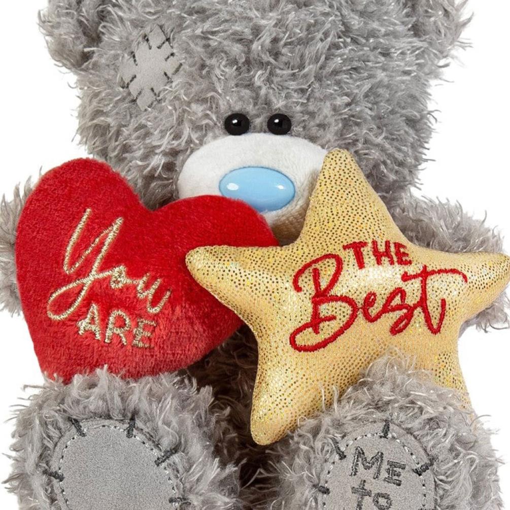 7" You Are The Best Heart & Star Me to You Bear Extra Image 3